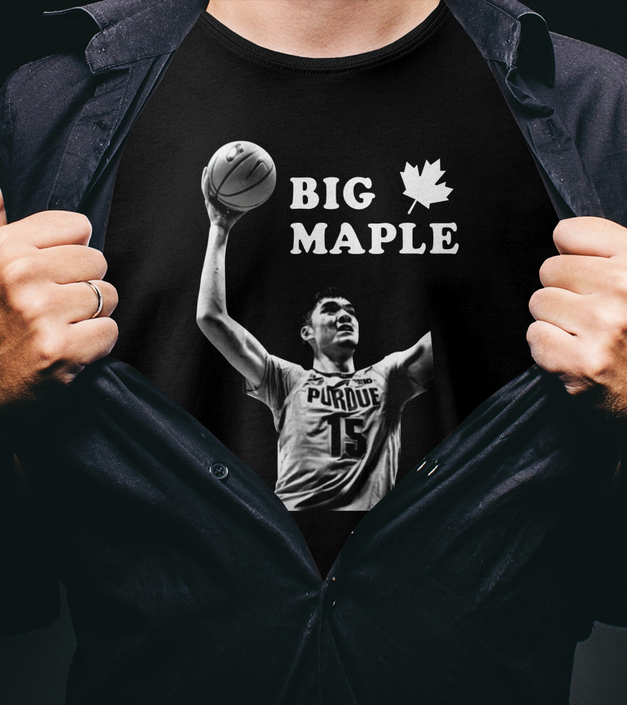 Big Maple Purdue Basketball 15 Canada T-Shirt