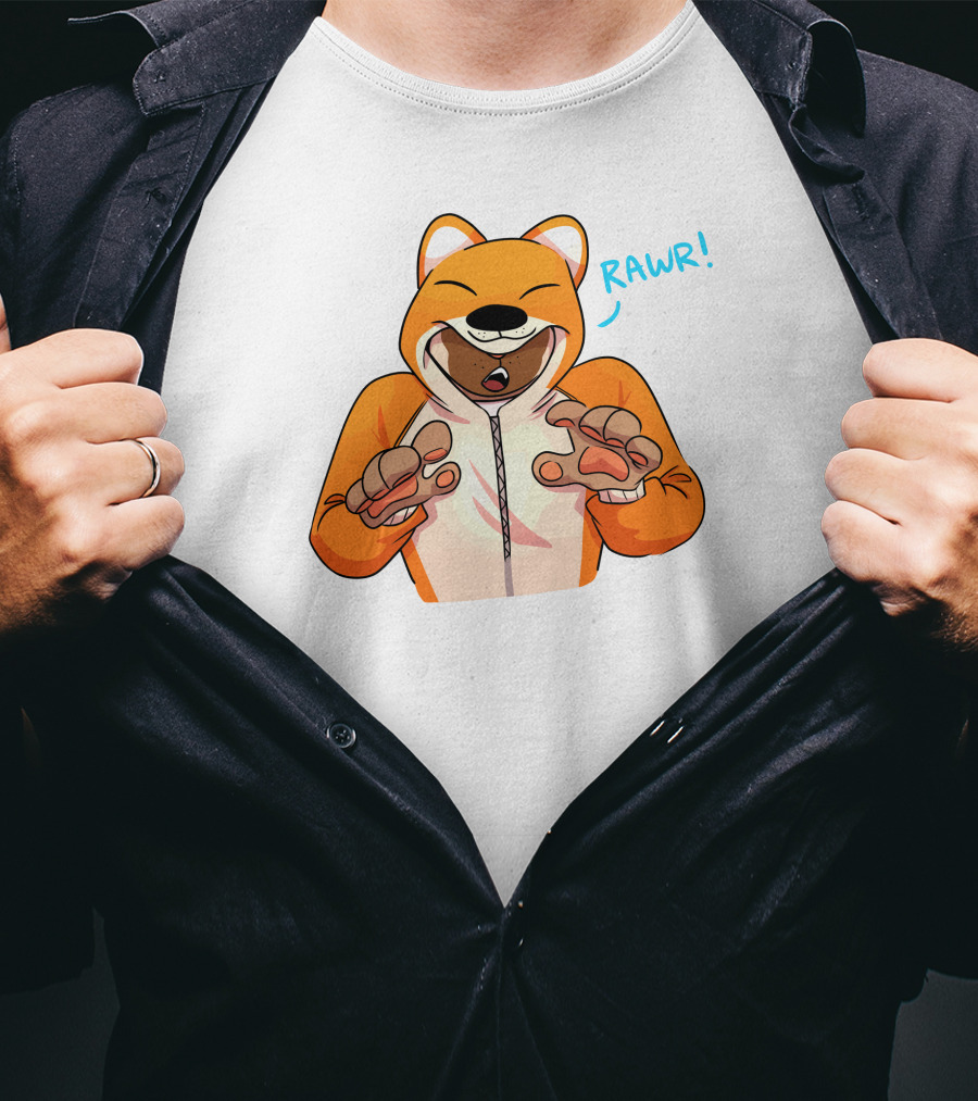 Rawr Fox Monster Zack T-Shirt