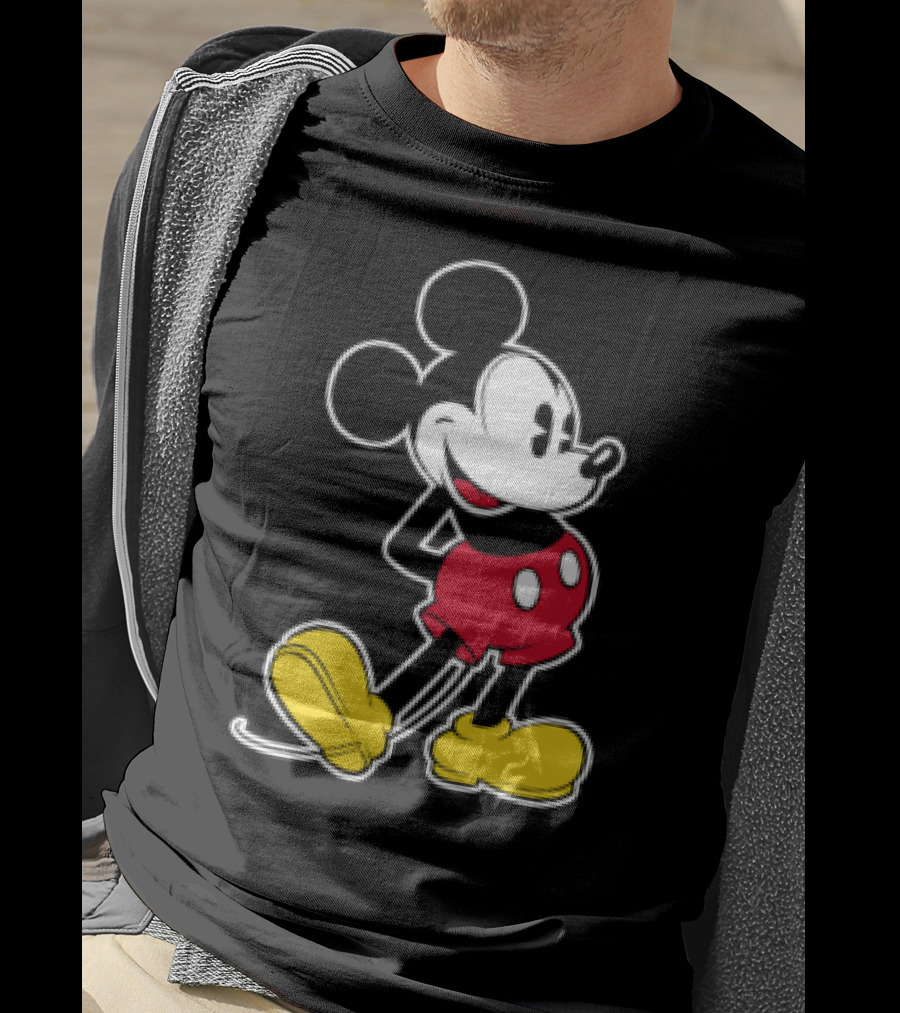 Disney Classic Mickey Mouse Standing Pose T-Shirt