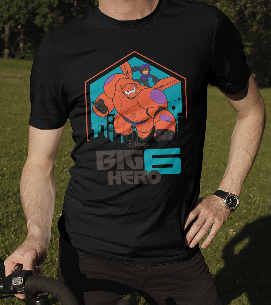 Disney Big Hero 6 Baymax And Hiro Flying Adventure T-Shirt