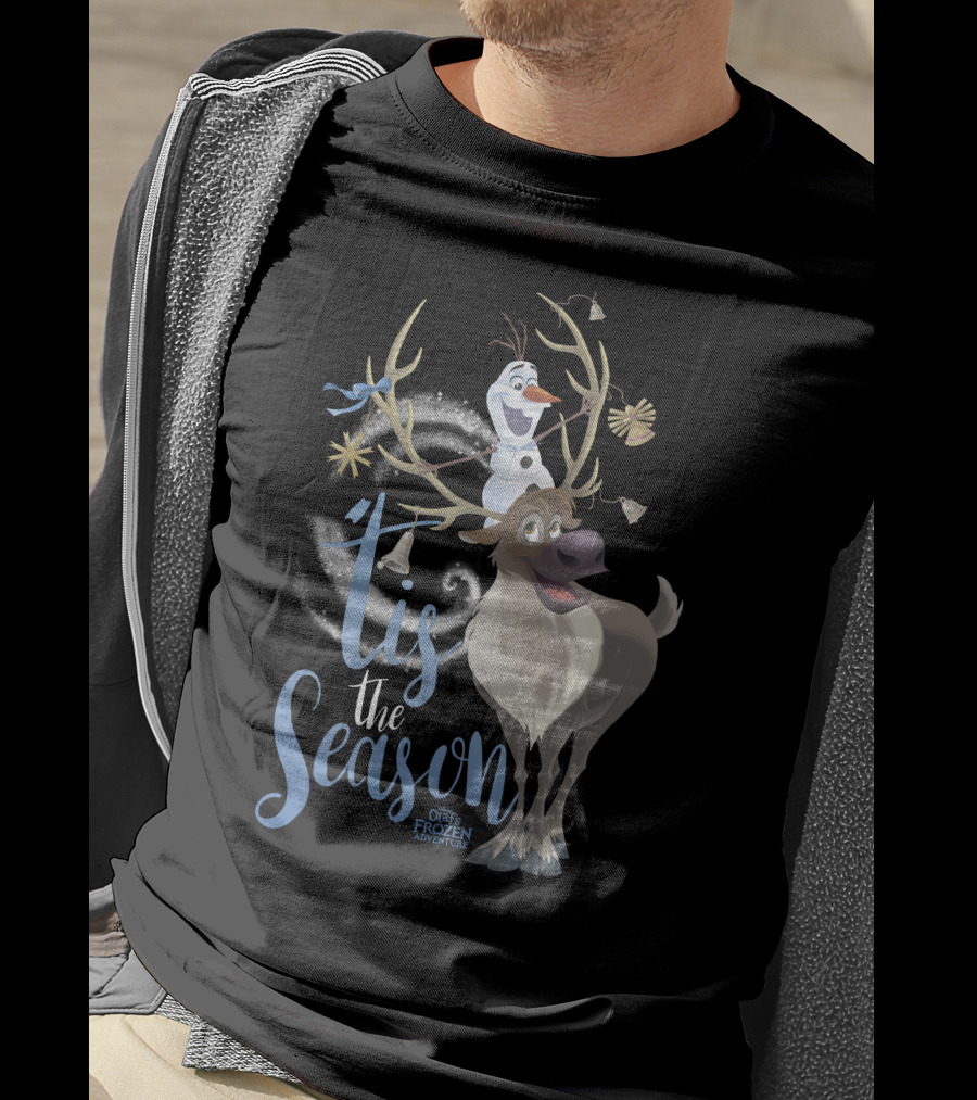 Tis The Season Disney Olaf Sven Olaf's Frozen Adventure T-Shirt