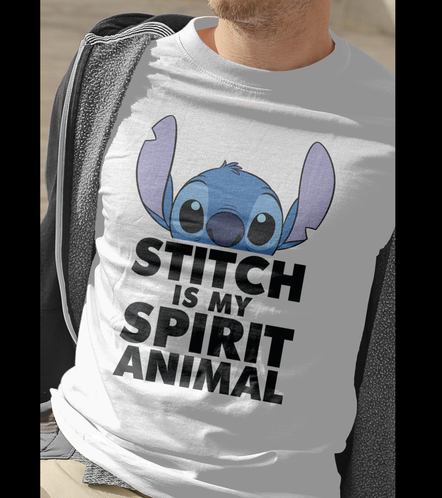 Disney Lilo And Stitch Is My Spirit Animal Tie Dye T-Shirt