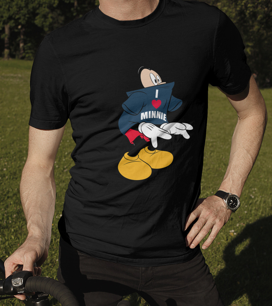 Mickey I Love Minnie Disney T-Shirt