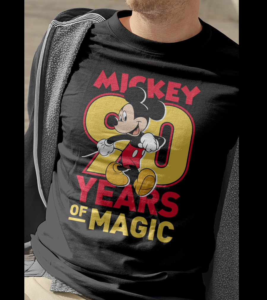 Mickey Mouse 90 Years Of Magic Disney T-Shirt