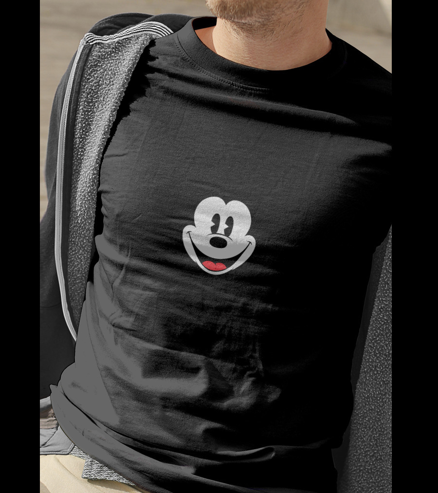 Mickey Mouse Disney Classico Face T-Shirt