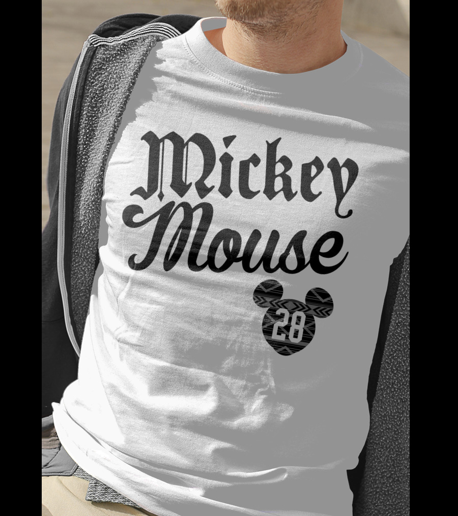Mickey Mouse 28 Tribal T-Shirt