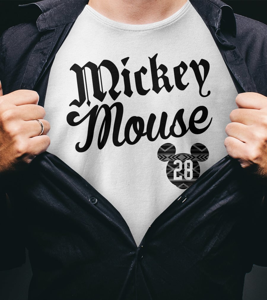 Mickey Mouse 28 Tribal T-Shirt