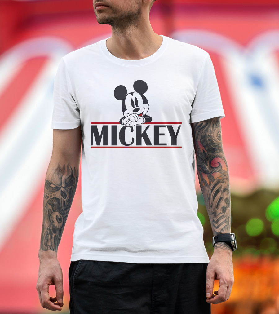 Disney Mickey Mouse Resting Mickey Classic Pose T-Shirt
