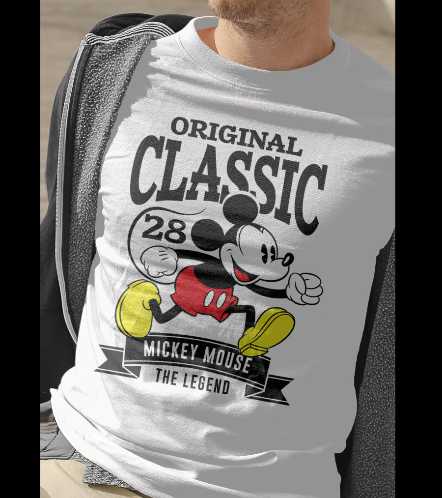 Original Classic Mickey Mouse 28 The Legend T-Shirt