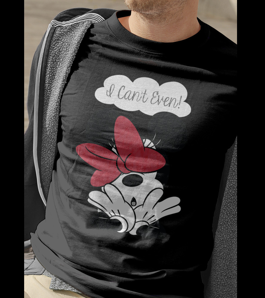 Minnie Mouse I Can't Even Disney Iconic Expression T-Shirt