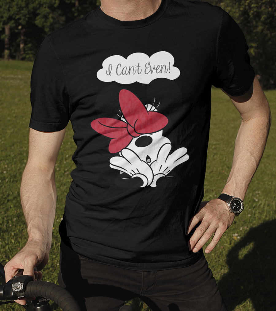 Minnie Mouse I Can't Even Disney Iconic Expression T-Shirt