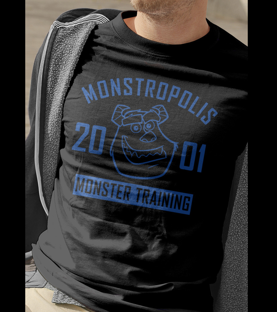 Monstropolis Monster Training 2001 Disney Pixar Monsters T-Shirt