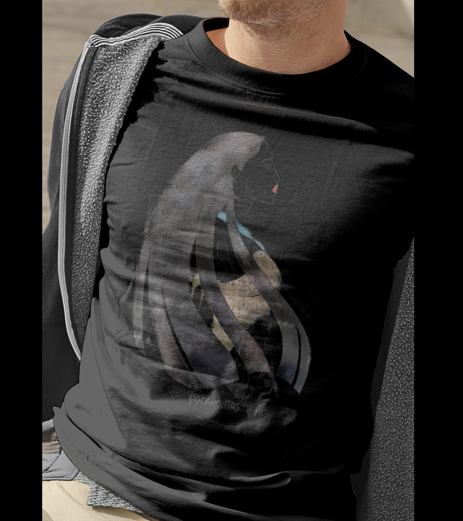 Pocahontas Disney Profile Drawing T-Shirt