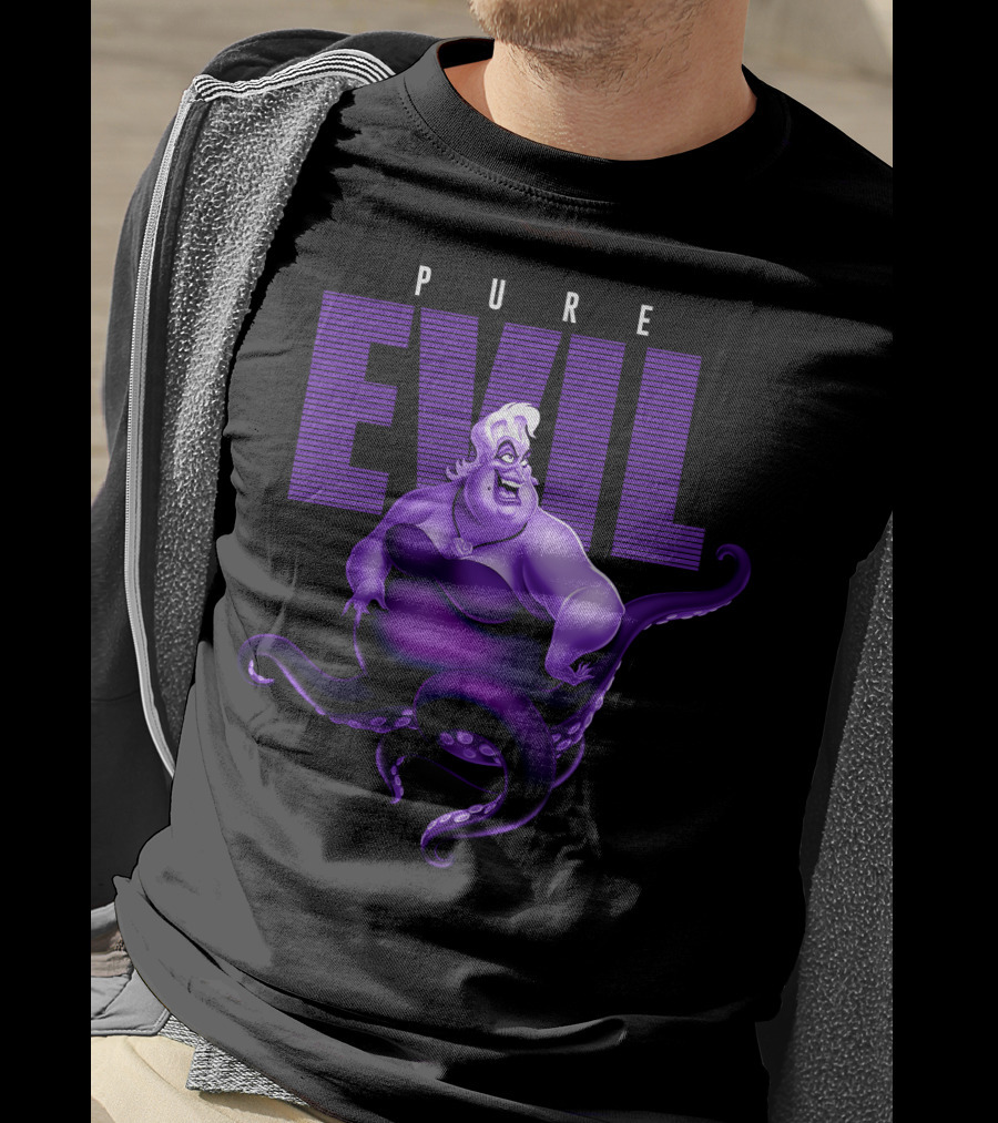 Disney Ursula Pure Evil Villainous Iconic T-Shirt