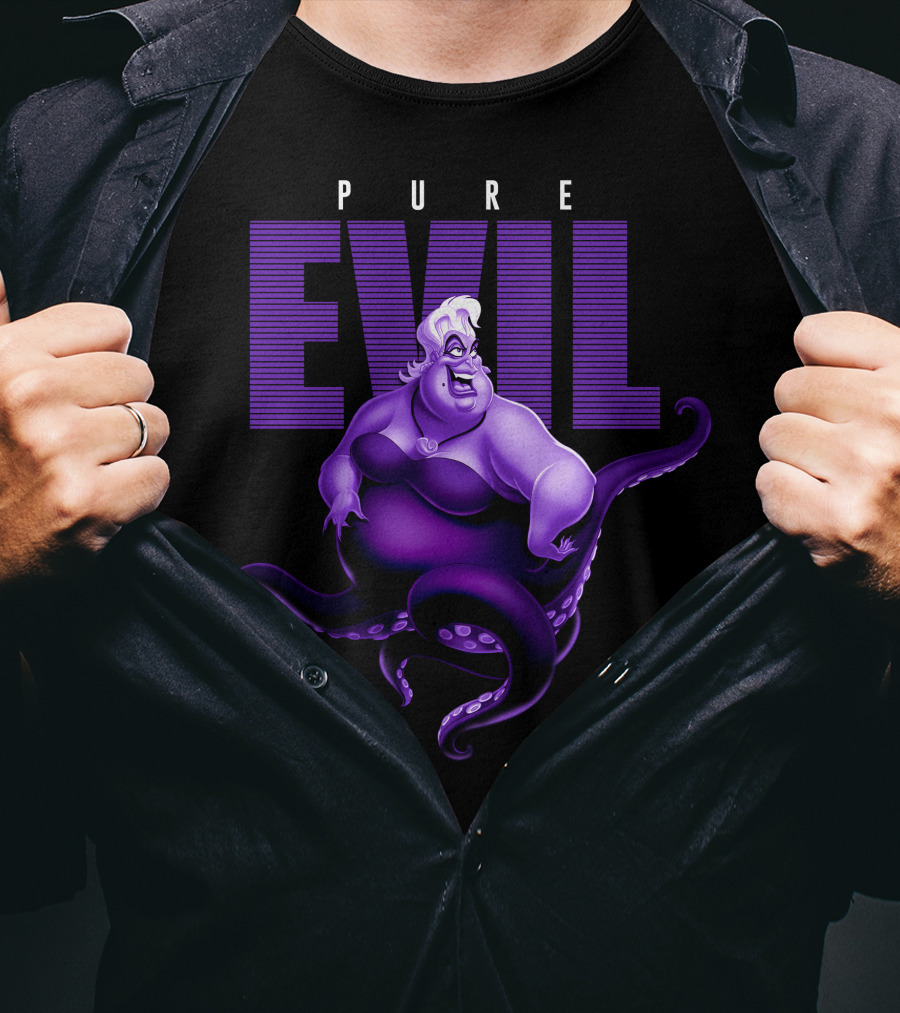 Disney Ursula Pure Evil Villainous Iconic T-Shirt