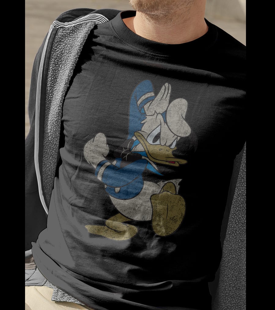 Disney Vintage Donald Duck Classic Distressed Pose T-Shirt