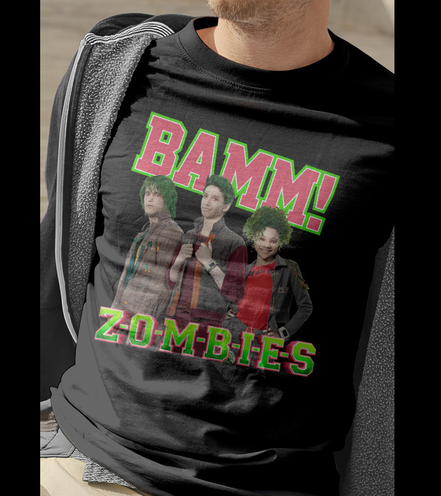 Bamm Zombies Disney Movie Characters T-Shirt