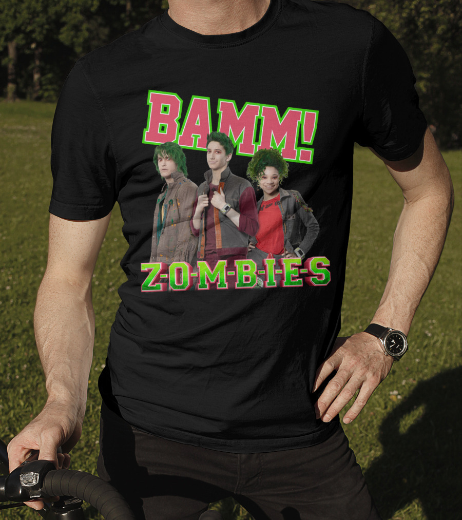 Bamm Zombies Disney Movie Characters T-Shirt