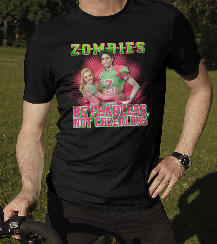 Disney Zombies Be Fearless Not Cheerless T-Shirt
