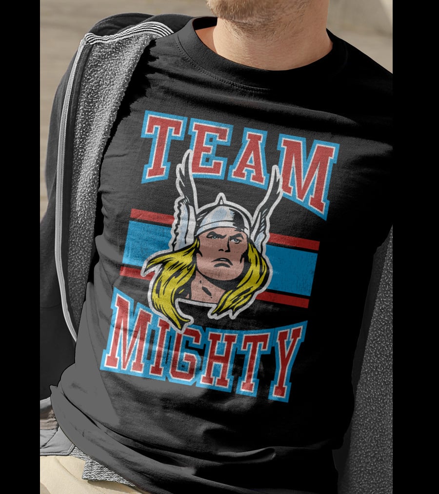 Team Mighty Thor Marvel Classic T-Shirt