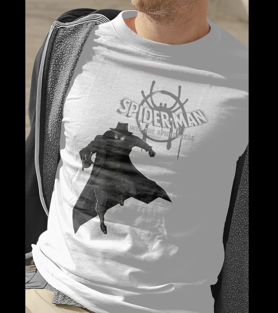 Marvel Spider-Man Into The Spider-Verse Noir T-Shirt