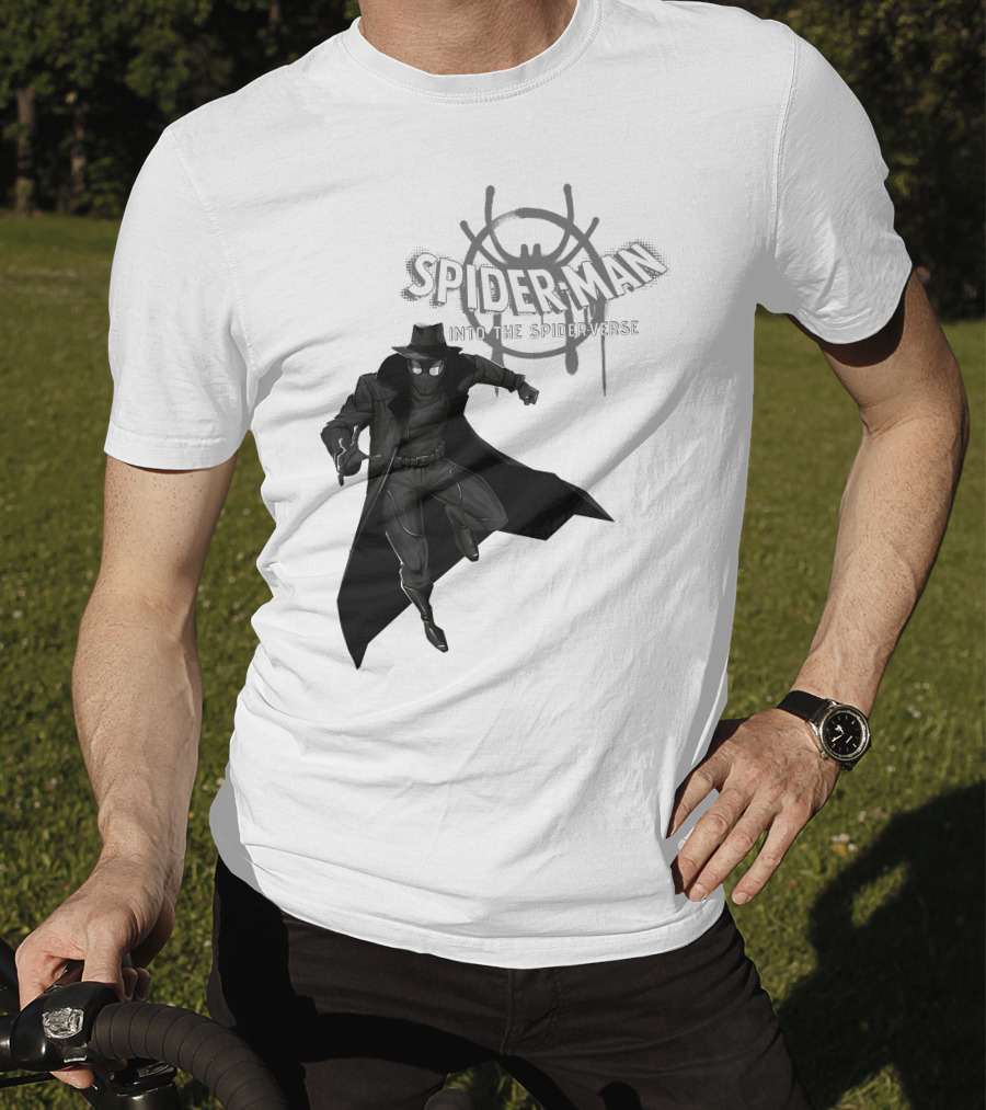Marvel Spider-Man Into The Spider-Verse Noir T-Shirt