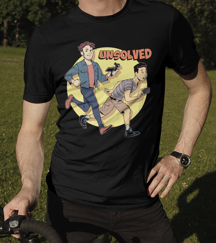 BuzzFeed Unsolved Animated Saturday Morning Mystery Adventure T-Shirt