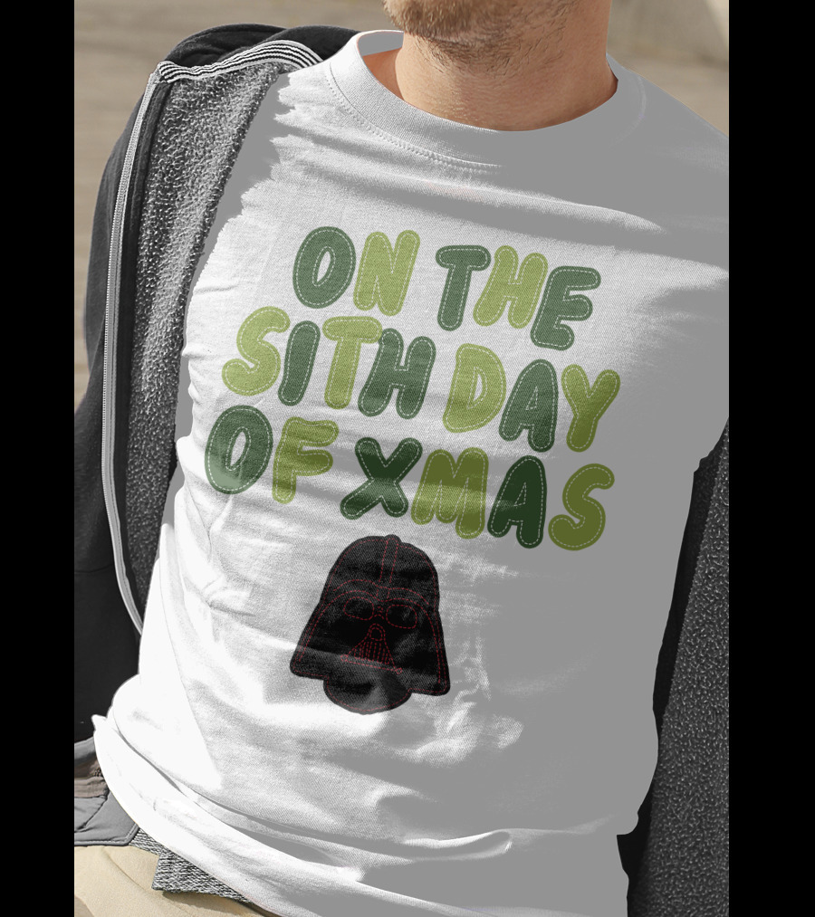 Star Wars Darth Vader On The Sith Day Of Xmas T-Shirt
