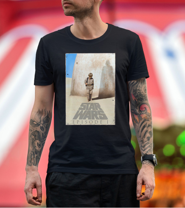 Premium T-Shirt: Star Wars Episode I The Phantom Menace Anakin Skywalker Shadow T-Shirt Star Wars Episode I The Phantom Menace Anakin Skywalker Shadow T-Shirt