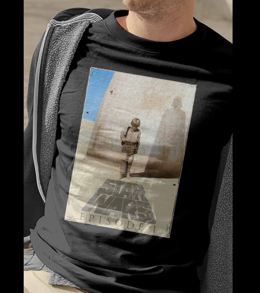 Star Wars Episode I The Phantom Menace Anakin Skywalker Shadow T-Shirt