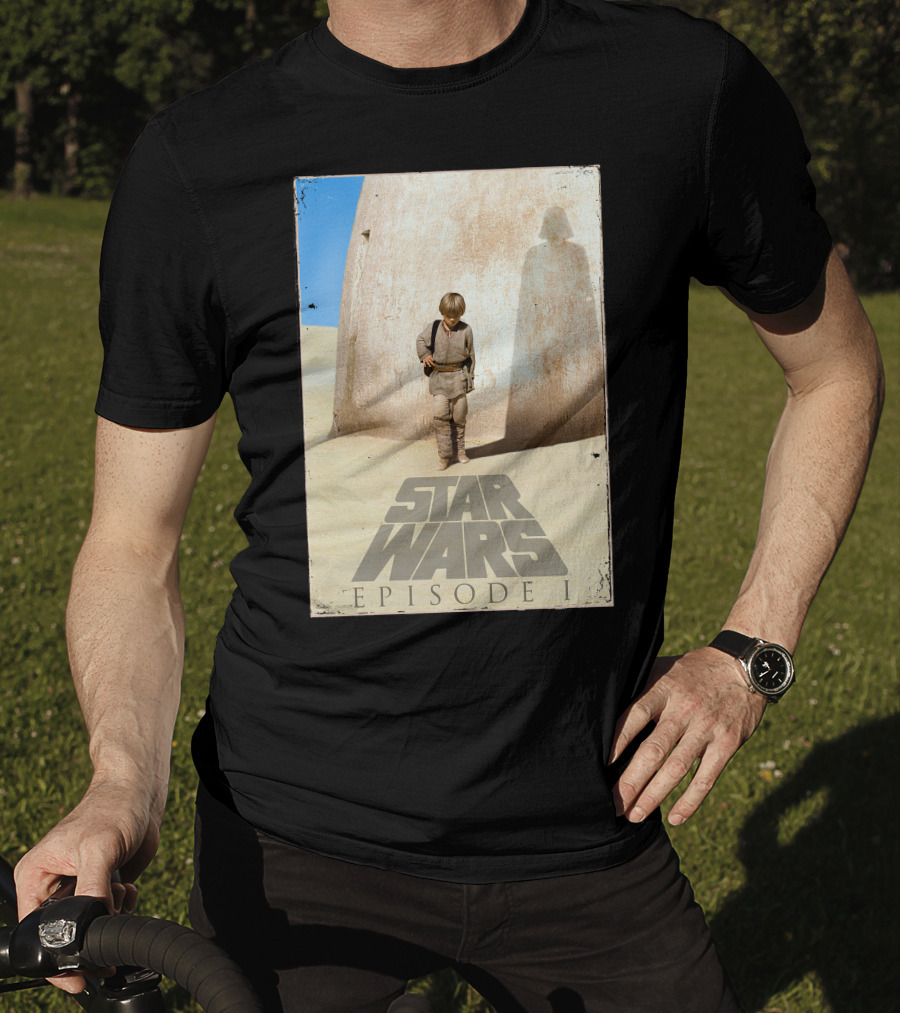Star Wars Episode I The Phantom Menace Anakin Skywalker Shadow T-Shirt