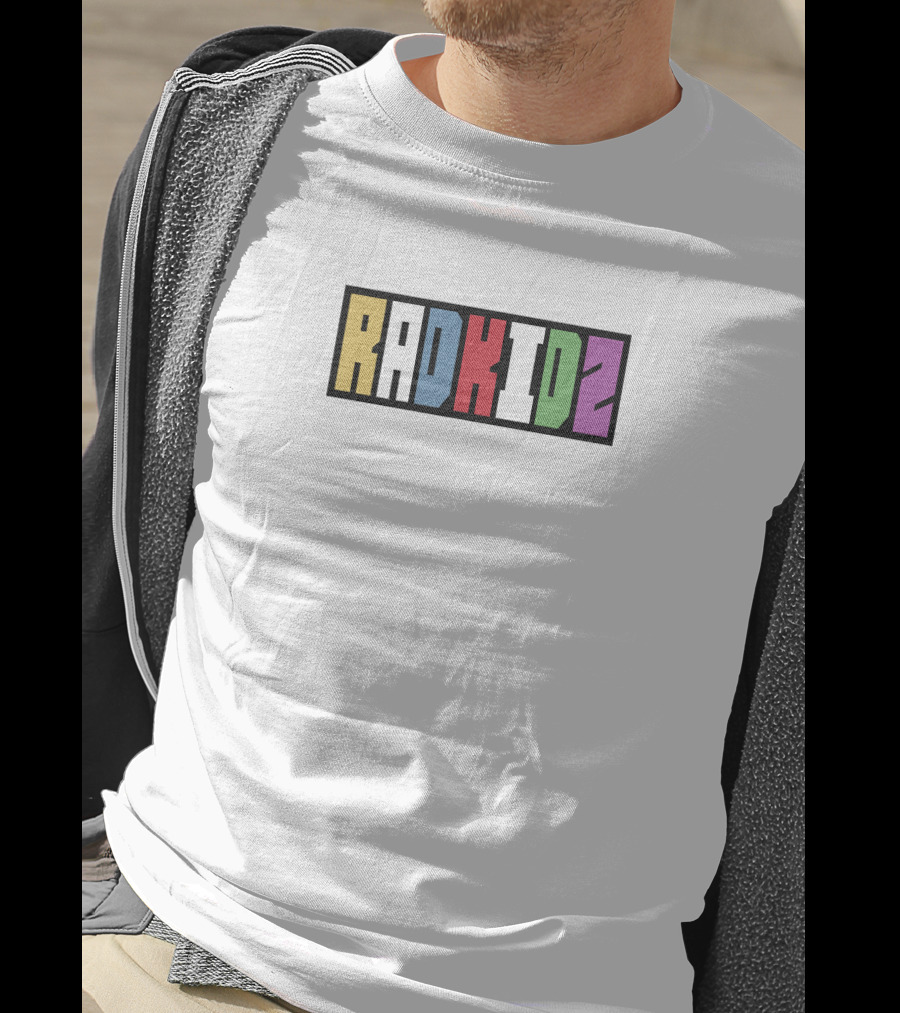Radkidz Colorful Block Letter T-Shirt