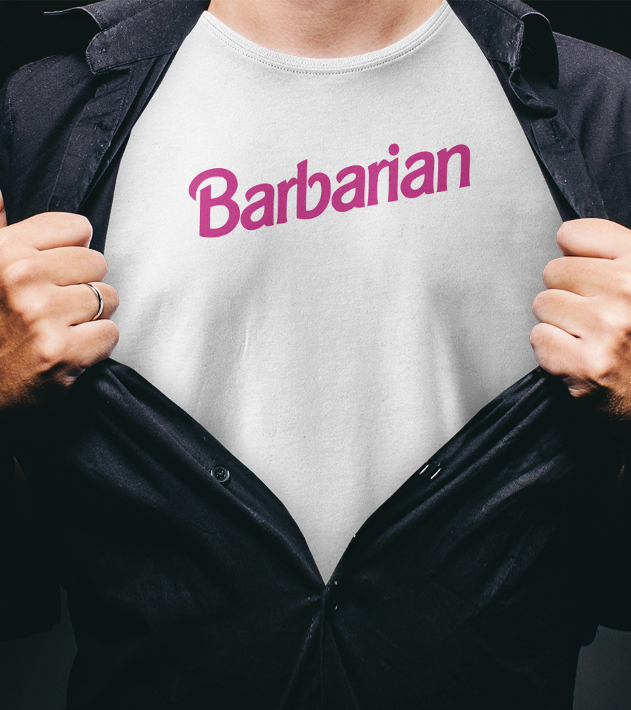 Barbarian Styled Like Barbie Font By Ginny Di T-Shirt
