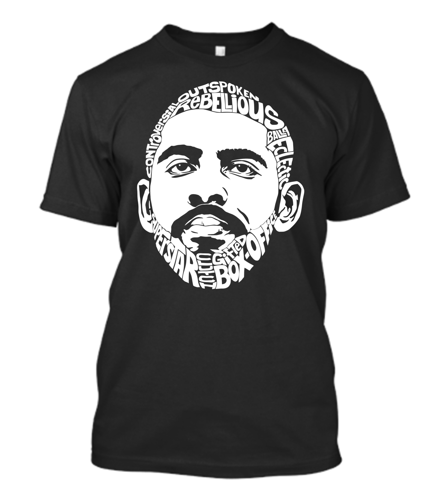Kyrie Irving NBA Basketball Controversial Outspoken Rebellious T-Shirt