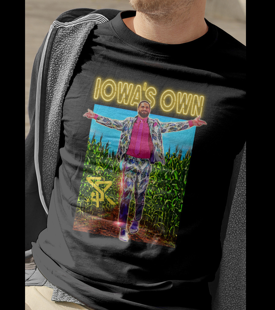 Iowa's Own Seth Rollins Cornfield Suit T-Shirt