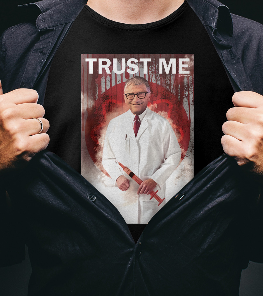 TRUST ME Doctor With Syringe T-Shirt