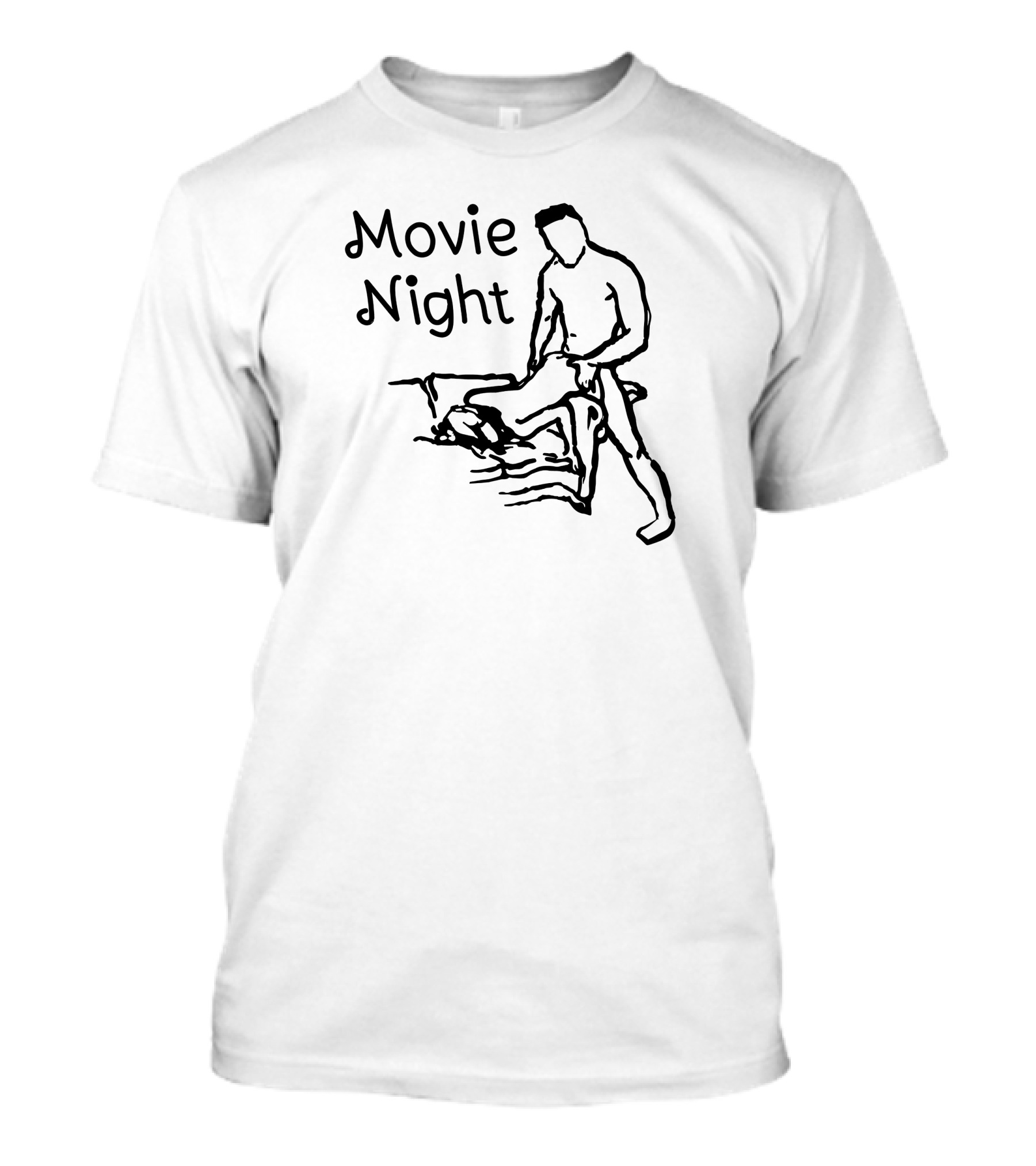 Shirts That Go Hard Movie Night Iconic T-Shirt