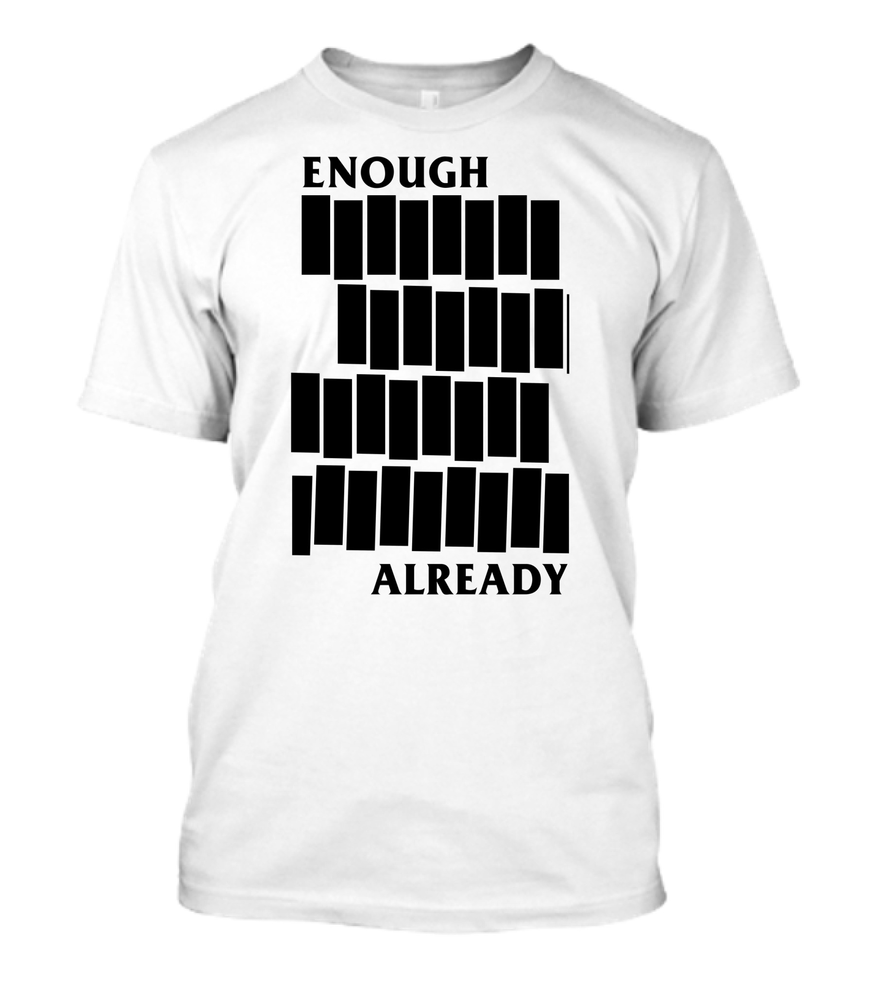 Enough Already Bomb The Music Industry Asian Man Records Merch T-Shirt