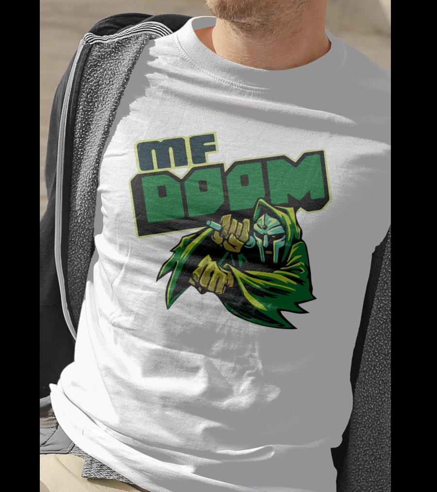 MF Doom Merch Anti Hero Iconic Masked Rapper T-Shirt