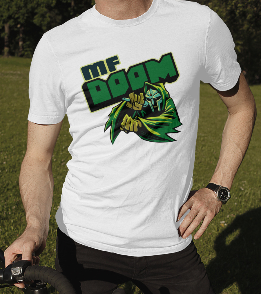 MF Doom Merch Anti Hero Iconic Masked Rapper T-Shirt