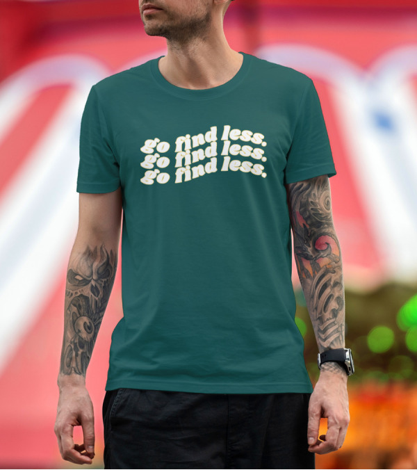 Premium T-Shirt: Elyse Myers Go Find Less Repeated Text T-Shirt Elyse Myers Go Find Less Repeated Text T-Shirt