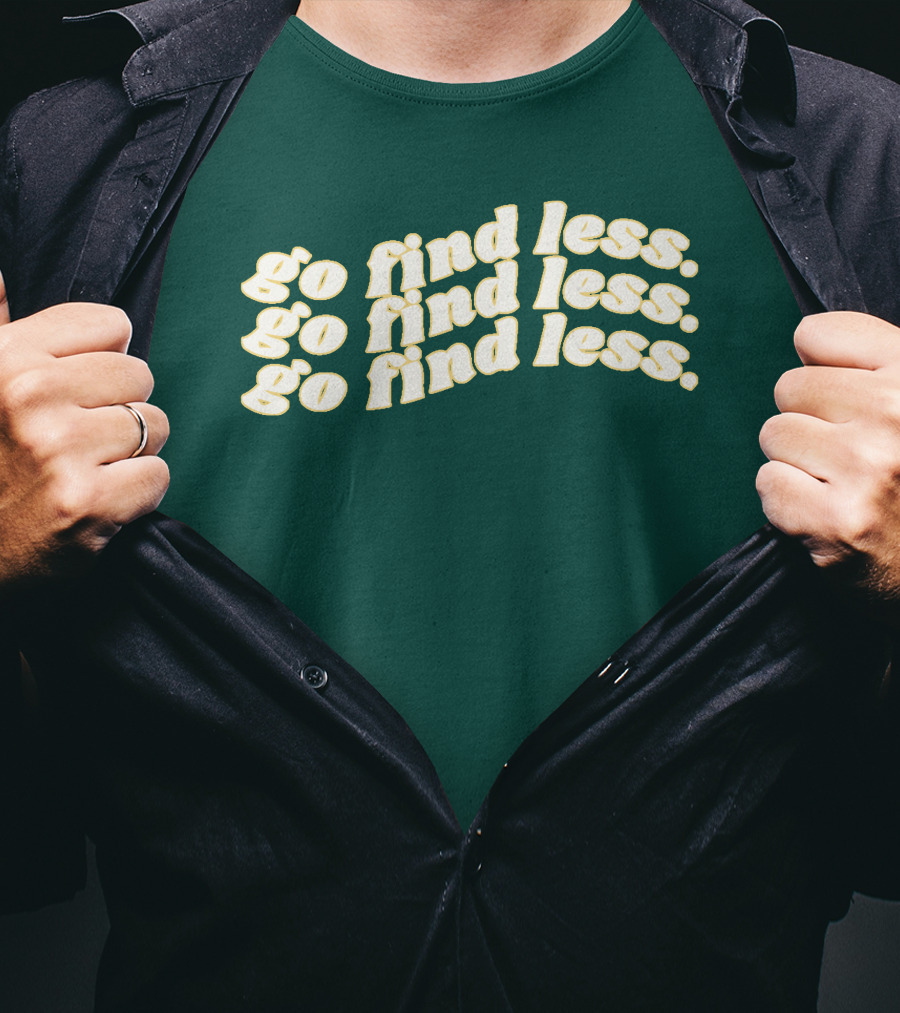 Elyse Myers Go Find Less Repeated Text T-Shirt