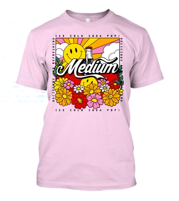 Medium Ice Cold Soda Pop Delicious Refreshing T-Shirt