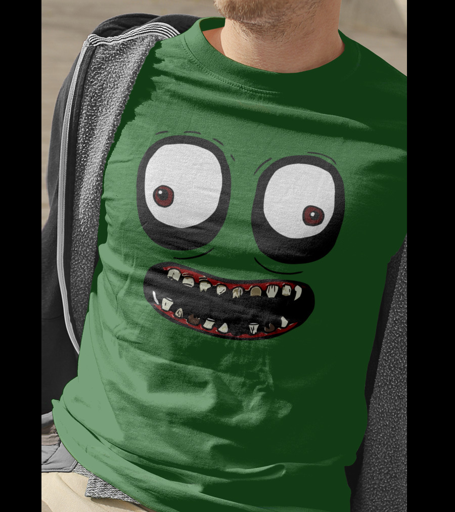 Salad Fingers Creepy Cartoon Eyes And Teeth Merch T-Shirt