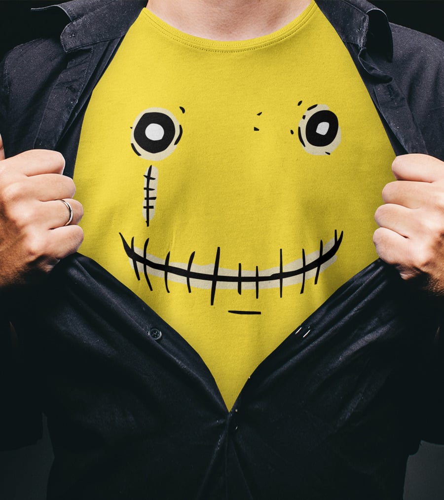 Salad Fingers Hubert Smiling Face Salad Fingers Merch T-Shirt