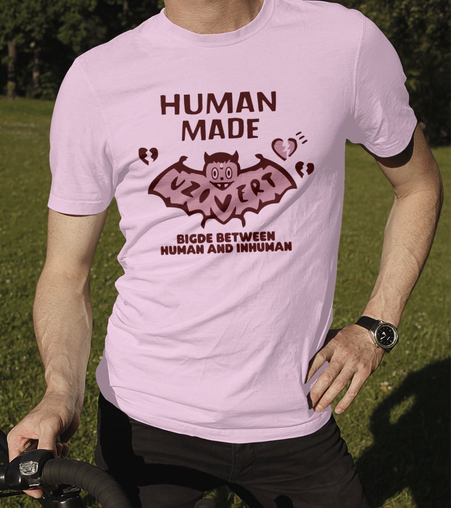 Human Made Lil Uzi Vert Bigde Between Human And Inhuman T-Shirt