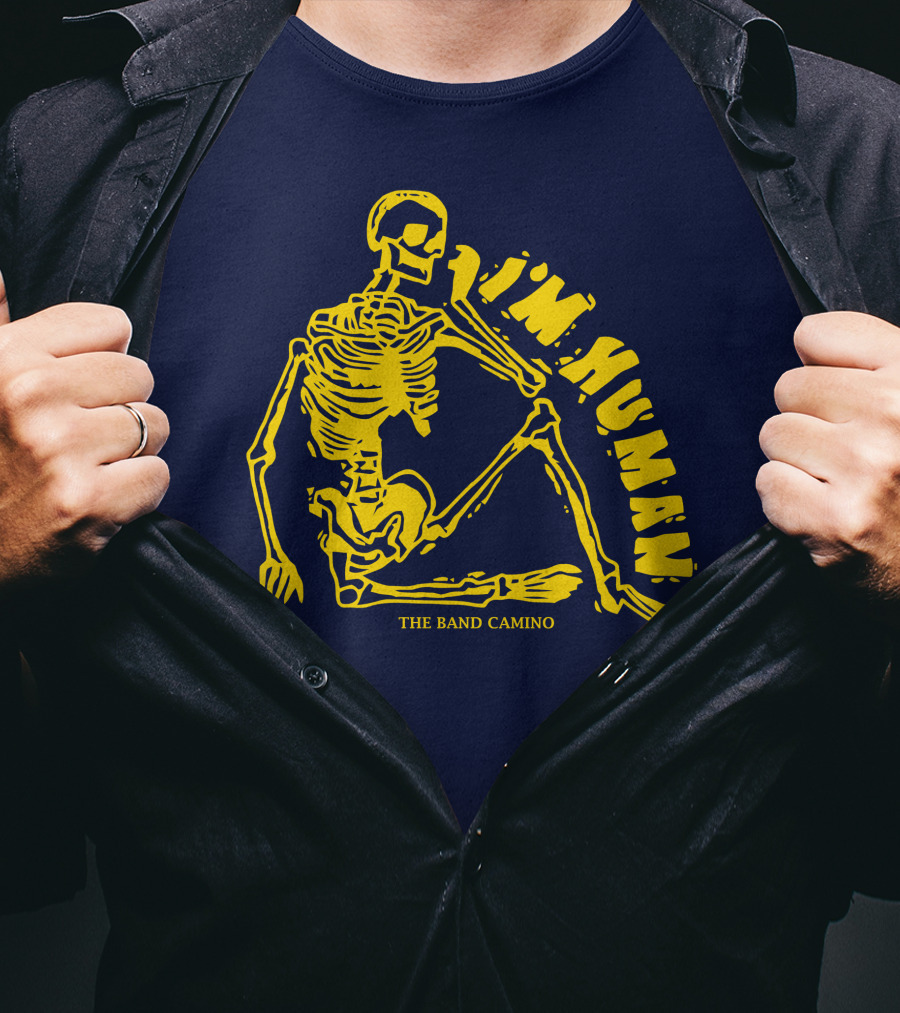 The Band Camino I'm Human Skeleton T-Shirt