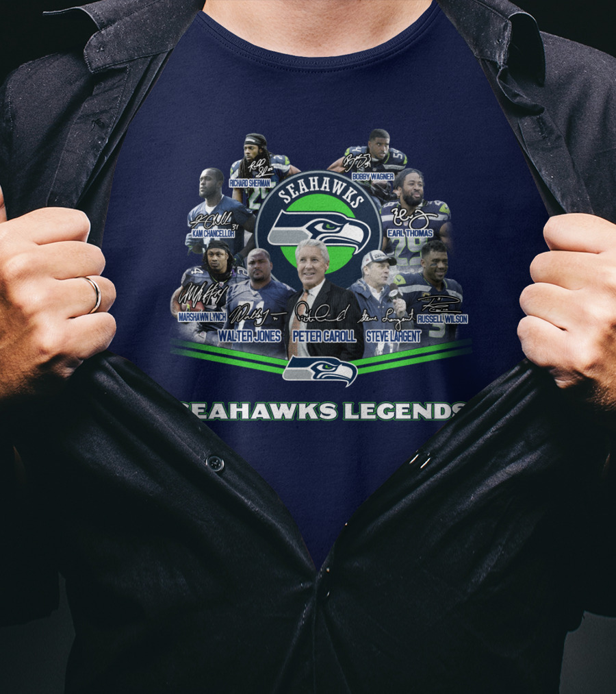 Seattle Seahawks Legends T-Shirt