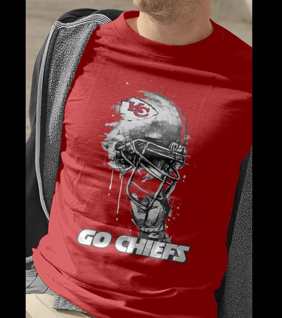 Go Chiefs Kc Helmet T-Shirt
