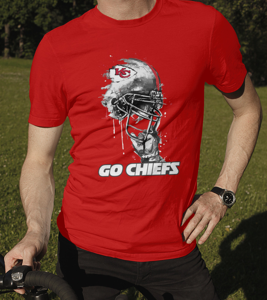 Go Chiefs Kc Helmet T-Shirt